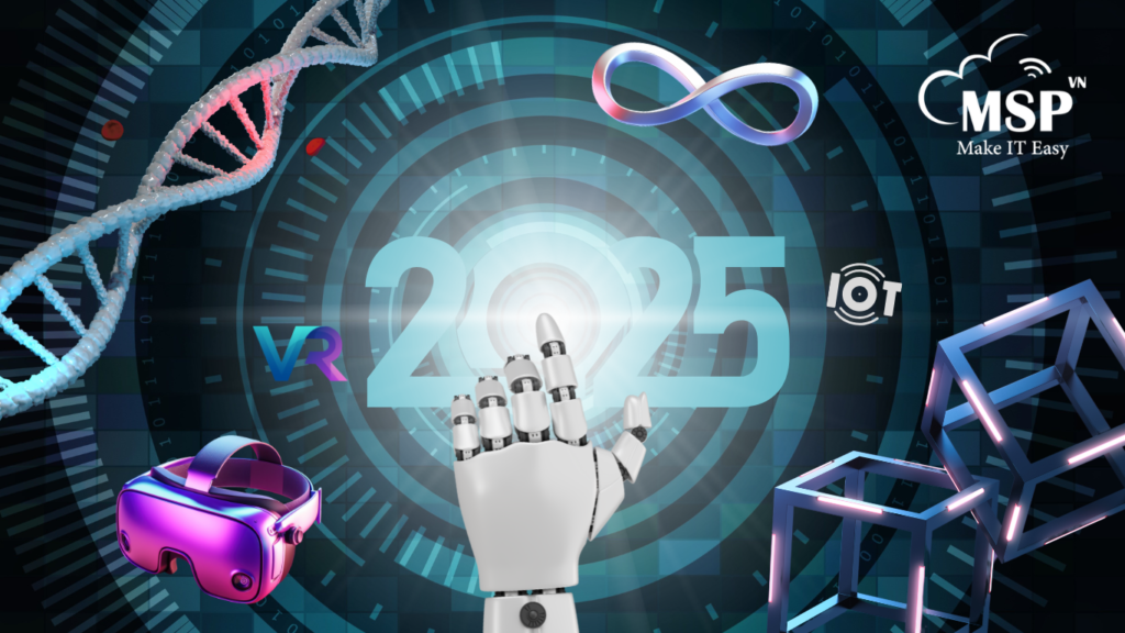 5 Xu Hướng Công Nghệ Sẽ Thay Đổi Thế Giới Năm 2025