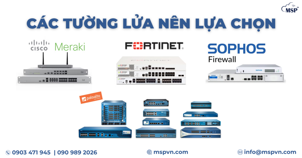 tường lửa doanh nghiệp tốt nhất