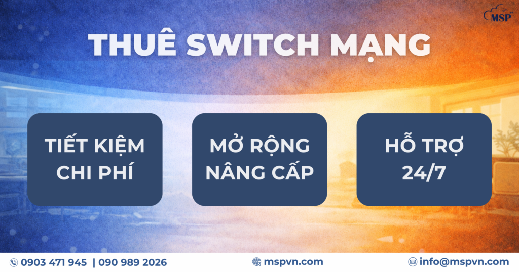 cho thuê switch mạng