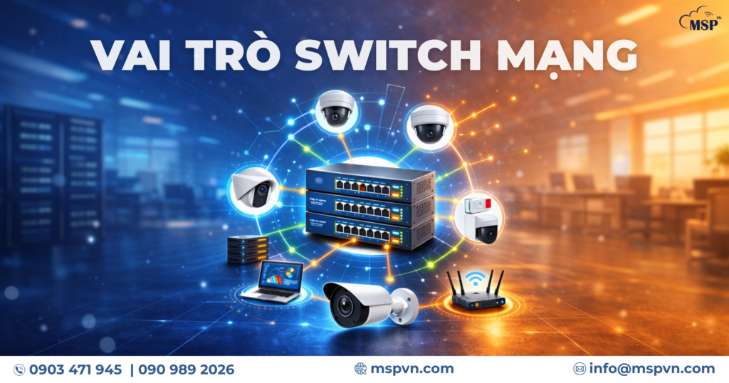 vai trò switch mạng