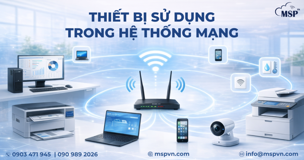 Thiết bị sử dụng trong hệ thống mạng