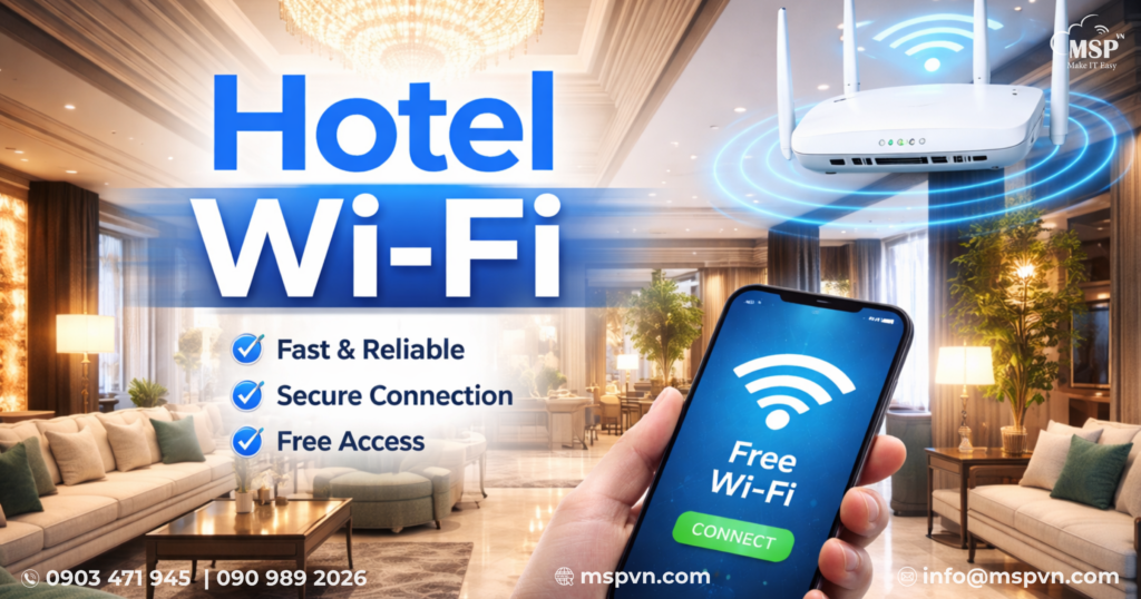 WiFi cho khách sạn