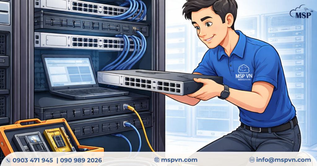 thuê thiết bị mạng