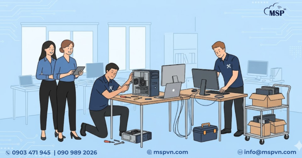 thuê thiết bị IT