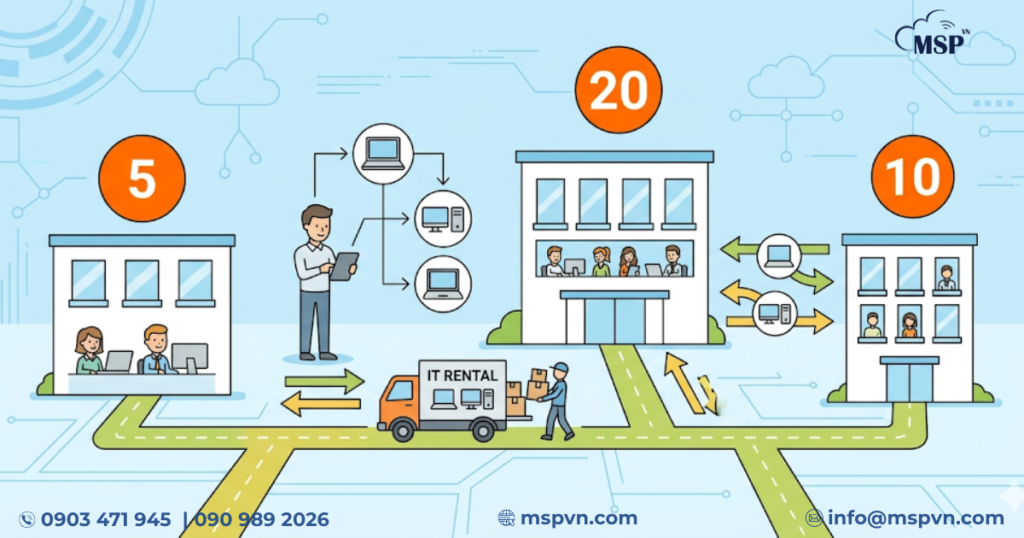 thuê thiết bị IT