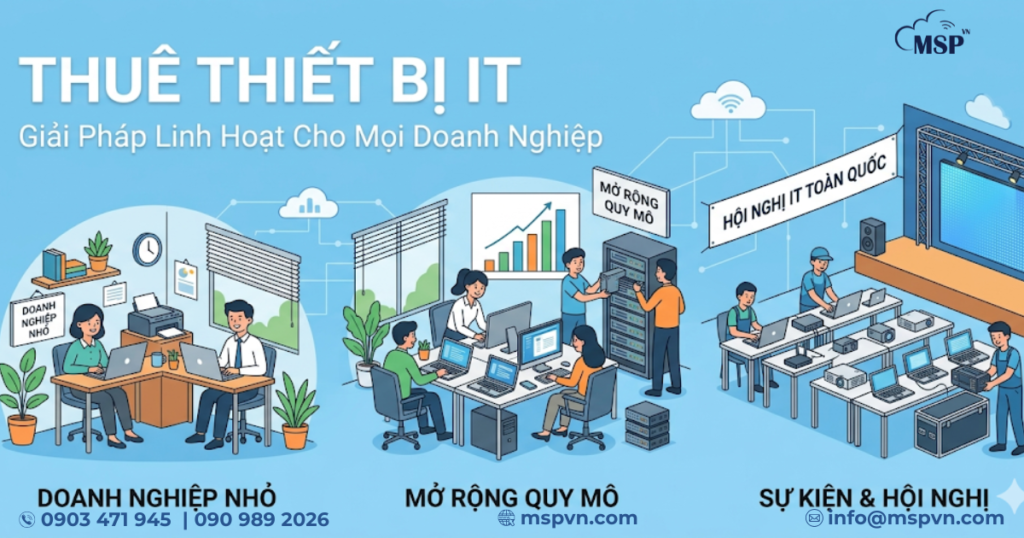 thuê thiết bị IT