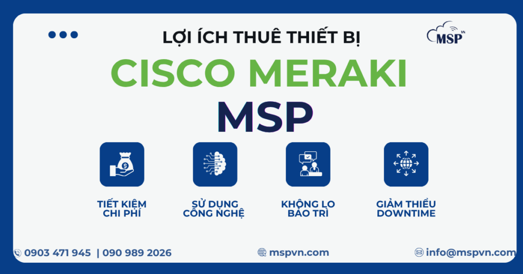 thuê thiết bị Cisco Meraki