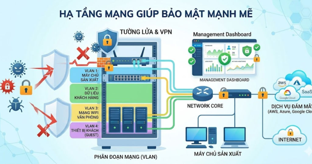 hạ tầng mạng doanh nghiệp