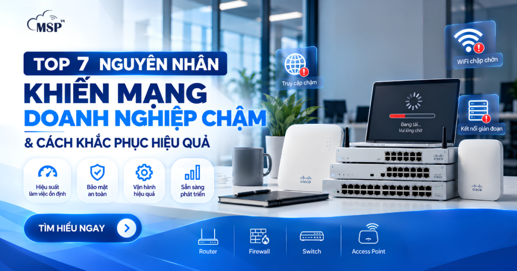 nguyên nhân mạng chậm và cách khắc phục