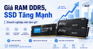 Giá ram ddr5 và ssd tăng mạnh