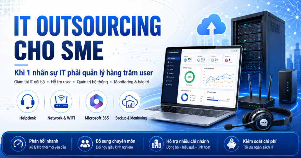 IT outsourcing cho doanh nghiệp SME