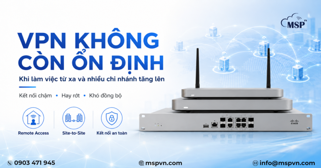 vpn không ổn định