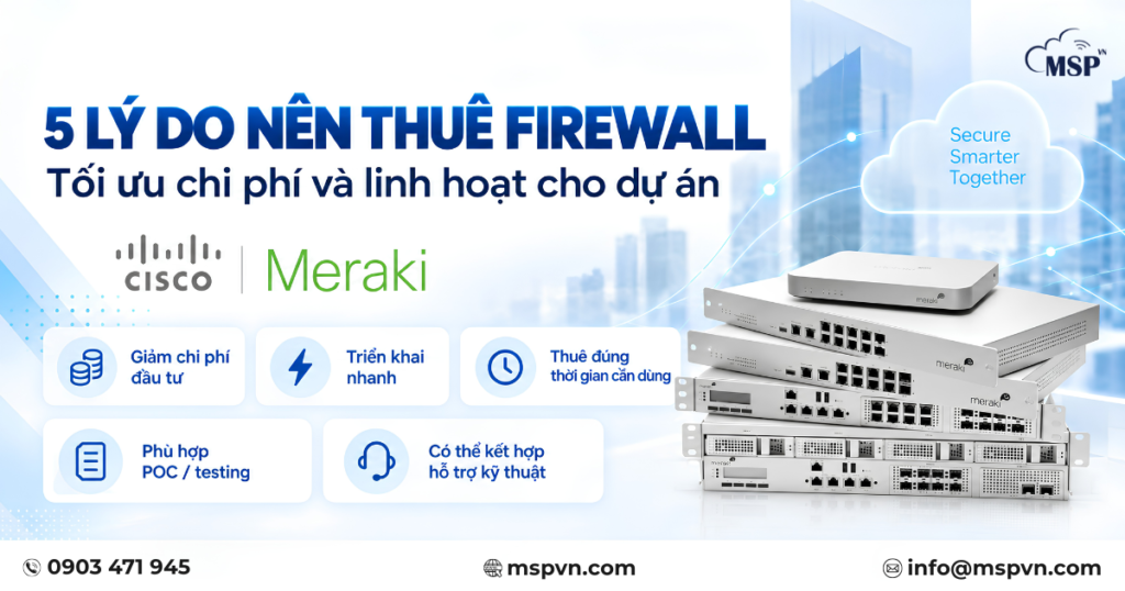 5 lý do nên thuê firewall