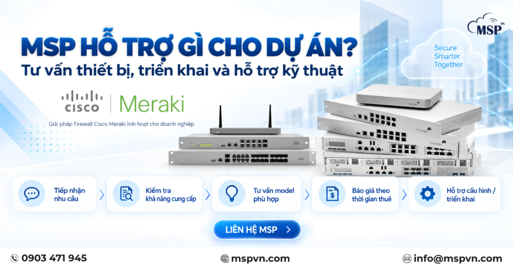 MSP hỗ trợ dự án