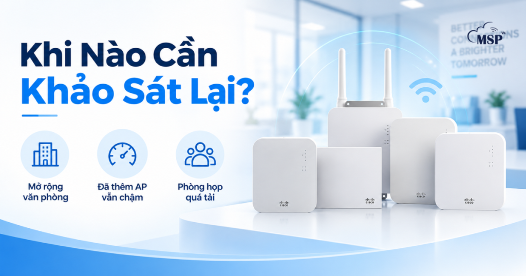 khi nào cần khảo sát lại
