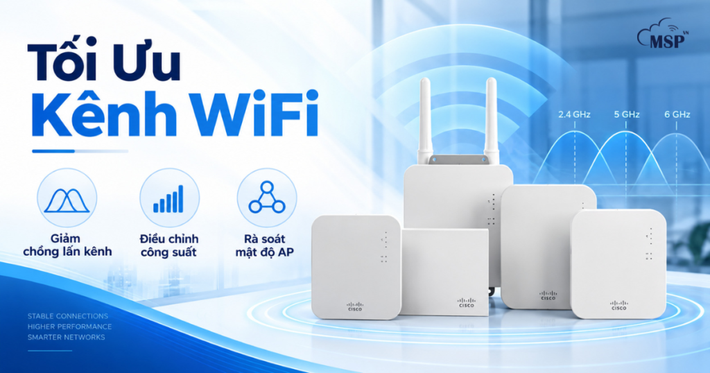 tối ưu kênh wifi