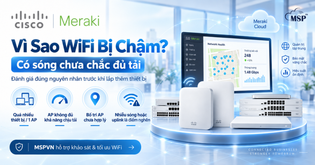vi sao wifi cham