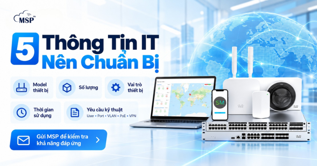 5 thông tin IT nên chuẩn bị