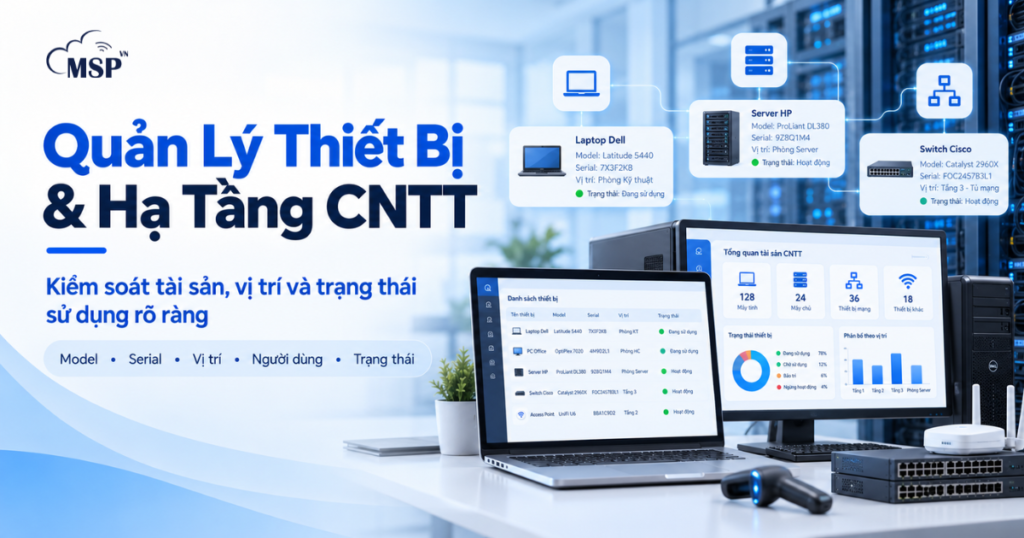quản lý thiết bị hạ tầng cntt