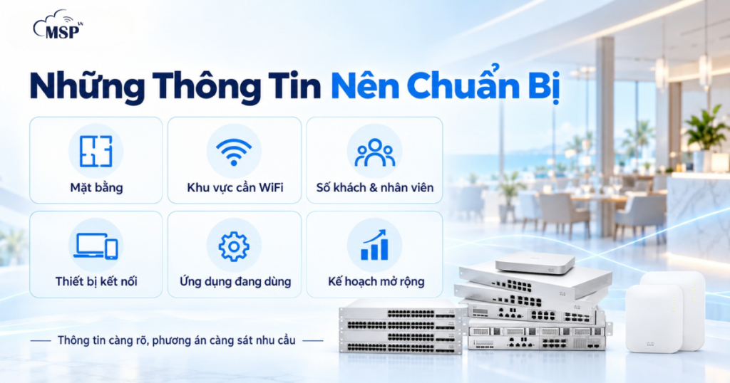 hạ tầng cntt những thông tin nên chuẩn bị