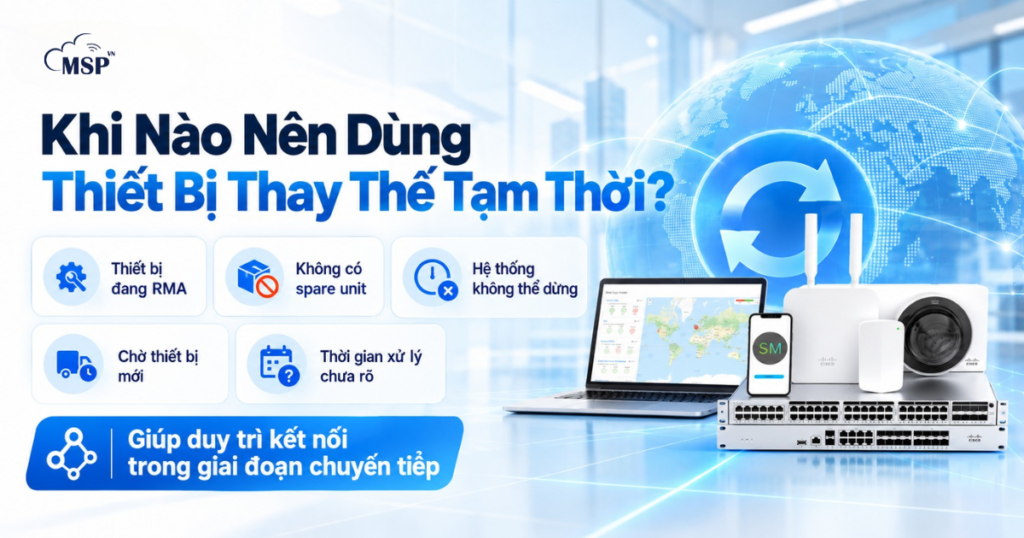khi nào nên dùng thiết bị thay thế