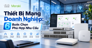 thiết bị mạng doanh nghiệp cho dự án hạ tầng mạng